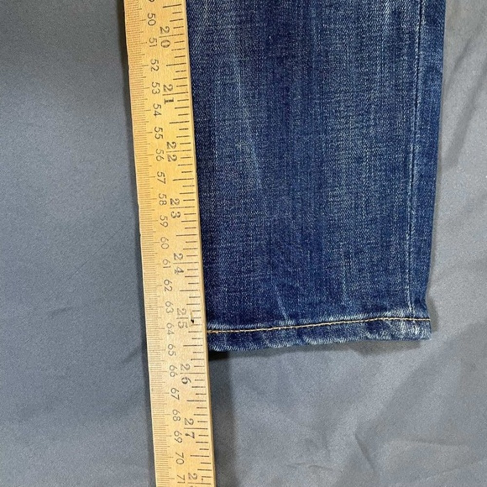 Polo Ralph Lauren Tompkins‎ Skinny Crop Jeans Kids 26W Medium Wash Blue Denim - Picture 7 of 8